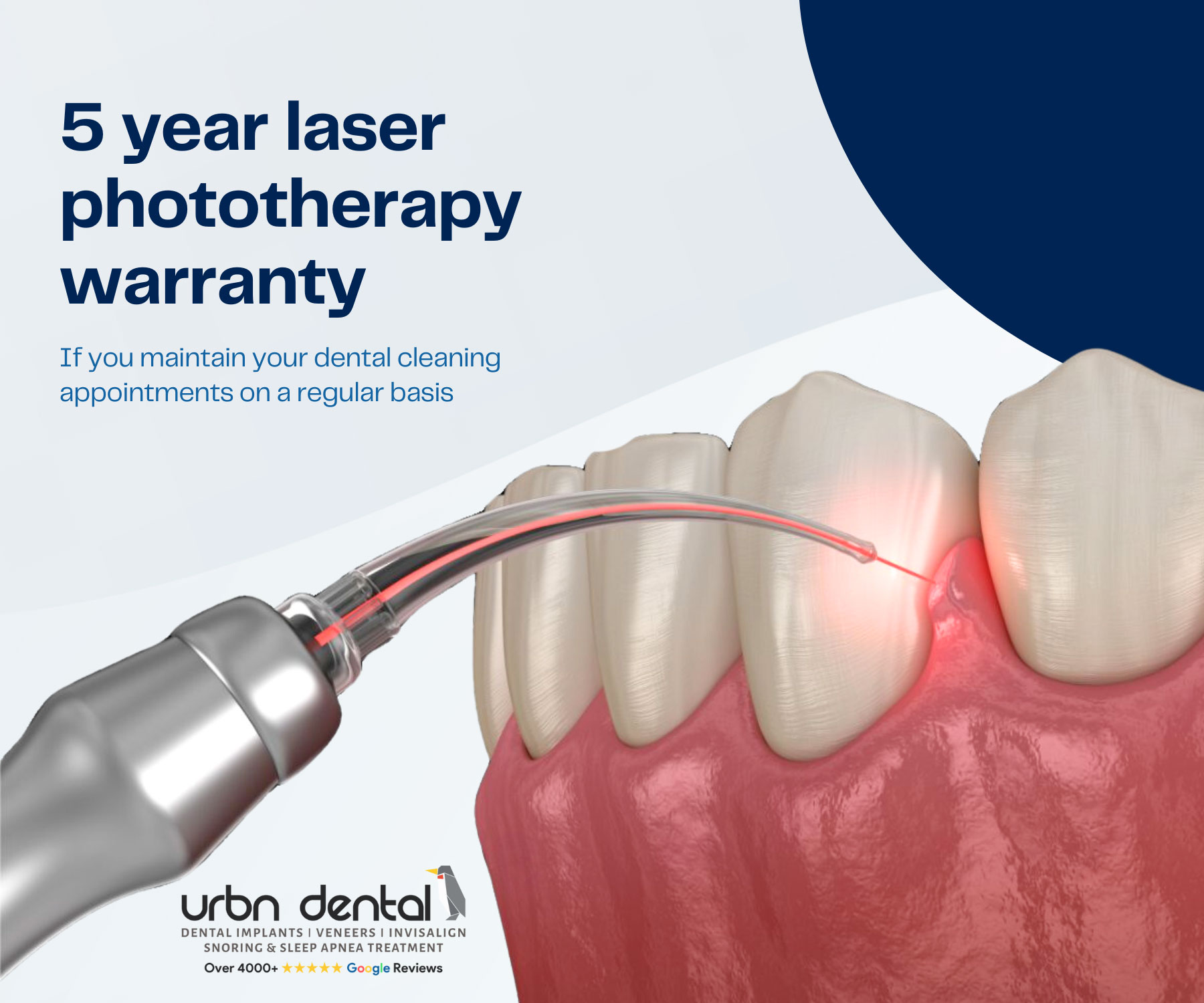 5 year laser phototherapy